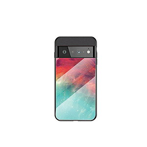 Google Pixel 7a ケース スマートフォン 保護ケース グラデーション カラフル 可愛い グーグル ピクセル7a CASE 耐衝撃 背面強化ガラス 綺麗な カラフル 鮮やかな 多彩 高級感があふれ おし 便利 実