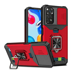 �u�|�C���g�v�������� Xiaomi Redmi Note 11 Pro 5G Android �X�}�[�g�t�H�� �ی�P�[�X �^�t�Ŋ�� 2�d�\��TPU&PC �Ռ��z�� �����h�~ �����O�u���P�b�g�t�� �X�^���h�@�\ �Ў�Ŏ����X���C�h�� �J����