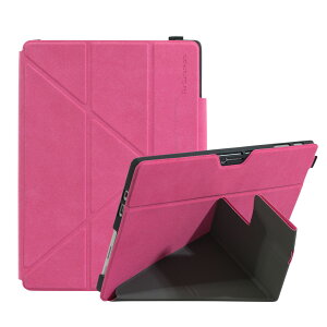 2026 13�^ Surface Pro 13 �P�[�X �蒠�^ �J�o�[ TPU PU���U�[ �y���z���_�[ �X�^���h�@�\ �J�[�h���[ ��ʕی� ���h�~ �K�[�h �Ռ��z�� ���^ ������� ���p�x�X�^���h �O�܂� �^�u���b�g�P�[�X �r