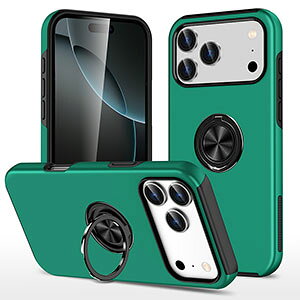 iPhone 18 �P�[�X iPhone18 Pro �P�[�X iPhone18 Pro Max �J�o�[ �ϏՌ� �Y�� ���� TPU&PC�f�� �����O�t�� �X�^���h�t�� �l�p�ی� �J���������Y�ی� �����₷�� 18�v�� 18�v���}�b�N�X �g�уP�[�X ��� ����