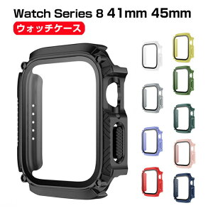 Apple Watch Series 8 41mm 45mm EFAu[EX}[gEHb` P[X }`J[ PCvX`bN +KX ʕی Vv n[hP[X Abv X}[gEHb` CASE ϏՌ 