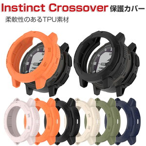 Garmin Instinct Crossover P[X EFAu[EX}[gEHb` P[X TPU }`J[ Vv \tgJo[ CASE Ռ ֗ y ȈՒE lC K[~ CXeBNg NX