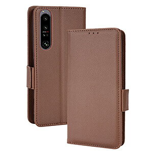 SONY Xperia 1 V Xperia 10 V �蒠�^ ���z�^ TPU&PU���U�[ ������� ����h�~ �X�^���h�@�\ �֗� ���p �J�[�h���[ �X�g���b�v�z�[���t�� �u�b�N�^ �l�C �y�� �l�C �֗����̍��� Xperia 1 V Xperia 10 V �P�[�X 