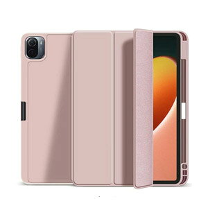 Xiaomi Pad 5 / Pad 5 Pro 2021���f�� 11�C���` �^�u���b�g�P�[�X CASE �I�[�g�X���[�v �蒠�^�J�o�[ �X�^���h�@�\ �y���V�����[ XiaoMi-smart-pen�̏[�d�ɑΉ� �u�b�N�^ ���p �l�C �蒠�^ ���U�[ �u�b�N�J