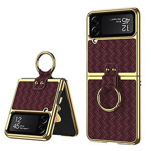 TX MNV[ Samsung Galaxy Z Flip4 5G P[X ܂肽݌^AndroidX}zANZT[ یP[X PC&PUU[ CASE ϏՌ Ռz X^h@\ y ₷ JbR 