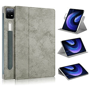 �V���I�~ ���� �p�b�h 6 �v�� Xiaomi Pad 6 / Pad 6 Pro 2023���f�� 11�^(�C���`) �P�[�X �J�o�[ �ϏՌ� �����h�~ ������� CASE �����₷�� �y�ʔ��^ ����h�~ Pencil���[�@�\ �蒠�^ 360�x��] �X�^���h�@