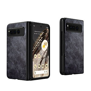 Google Pixel Fold �P�[�X �J�o�[ �܂肽���ݎ� �X�}�[�g�t�H���P�[�X �O�[�O�� �s�N�Z�� CASE �Ռ��ɋ��� PC&PU���U�[�f�� �w�ʃ��U�[�� �y�� �X�}�z�ی�P�[�X �ϏՌ��J�o�[ �Ռ��h�~ ����A����