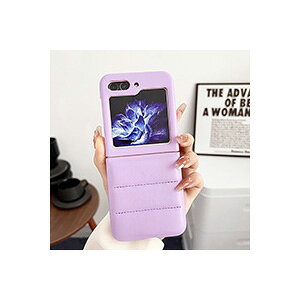 Samsung Galaxy Z Flip5 5G �P�[�X �܂肽���݌^Android�X�}�z�A�N�Z�T���[ PC �v���X�`�b�N�� ���U�[�� CASE �ϏՌ� �y�� �����h�~ �w��h�~ �������H �����₷�� �S�ʕی� �J�b�R���� �֗� ���p �n�[�h