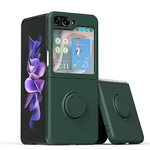 Samsung Galaxy Z Flip5 5G P[X Jo[ fB[X 킢 ܂肽݌^AndroidX}zANZT[ X^h@\ OuPbgt TPUf CASE ϏՌJo[ y ₷ Sʕی Jb