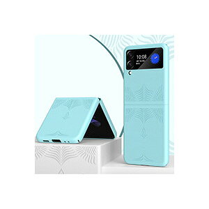 Samsung Galaxy Z Flip5 5G �P�[�X �܂肽���݌^Android�X�}�z�A�N�Z�T���[ PC �v���X�`�b�N�� ���U�[�� CASE �ϏՌ� �y�� �����h�~ �w��h�~ �������H �����₷�� �S�ʕی� �J�b�R���� �֗� ���p �n�[�h