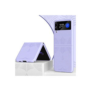 Samsung Galaxy Z Flip5 5G �P�[�X �܂肽���݌^Android�X�}�z�A�N�Z�T���[ PC �v���X�`�b�N�� ���U�[�� CASE �ϏՌ� �y�� �����h�~ �w��h�~ �������H �����₷�� �S�ʕی� �J�b�R���� �֗� ���p �n�[�h