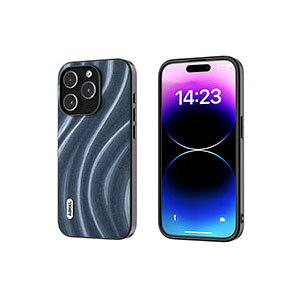 �A�b�v�� �A�C�t�H�� Apple iPhone 15 15 Plus 15 Pro 15 Pro Max�P�[�X TPU&PU���U�[ �w�ʃJ�o�[ 2�w�\�� CASE �����₷�� �Ռ��h�~ �����h�~ �y�� �֗� ���p �l�C �����������ӂ� �P�[�X �����K���X�t�B��