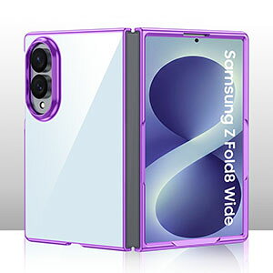 Samsung Galaxy Z Fold8 Wide 5G �N���A �P�[�X �J�o�[ �܂肽���݌^ Android�X�}�z�A�N�Z�T���[ PC�f�� �v���X�`�b�N�� CASE �ϏՌ��J�o�[ �y�� �����₷�� �S�ʕی� �J�b�R���� ���p ��G�蔲�Q �l�C ��