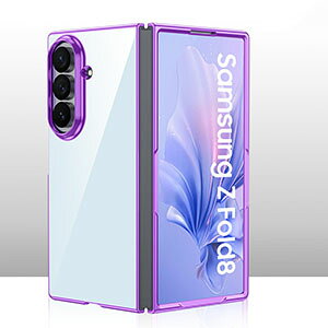 Samsung Galaxy Z Fold8 5G �N���A �P�[�X �J�o�[ �܂肽���݌^ Android�X�}�z�A�N�Z�T���[ PC�f�� �v���X�`�b�N�� CASE �ϏՌ��J�o�[ �y�� �����₷�� �S�ʕی� �J�b�R���� ���p ��G�蔲�Q �l�C ���� 