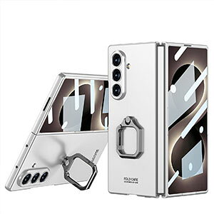 Samsung Galaxy Z Fold8 5G �T���X�� �M�����N�V�[ Z �t�H�[���h8 �P�[�X �J�o�[ �܂肽���݌^ �����O�t�� �X�^���h�@�\ PC�f�� �v���X�`�b�N�� �����t�B�����t�� CASE �ϏՌ��J�o�[ �y�� �����₷�� 