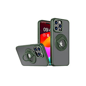 �A�b�v�� �A�C�t�H�� Apple iPhone 15 15 Plus 15 Pro 15 Pro Max�P�[�X TPU&PC �w�ʃJ�o�[ 2�d�\�� ������ �����O�u���P�b�g�t�� �X�^���h�@�\ �����₷�� �֗� ���p CASE �Ռ��h�~ �����h�~ �Y�� �J���t�� 
