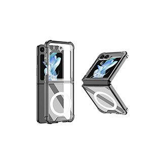 Samsung Galaxy Z Flip5 5G P[X ܂肽݌^AndroidX}zANZT[ TPU NAP[X y G蔲Q TX MNV[ CASE ϏՌ y ₷ Sʕی JbR ֗ p  