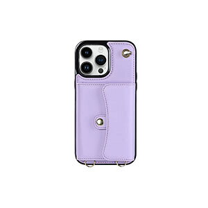 �A�b�v�� �A�C�t�H�� Apple iPhone 15 15 Plus 15 Pro 15 Pro Max�P�[�X TPU&PU���U�[ �w�ʃJ�o�[ 2�w�\�� �J�[�h���[ �X�g���b�v�t�� �x���g�t�� �X�^���h�@�\ CASE �����₷�� �Ռ��h�~ �����h�~ �֗� ���p