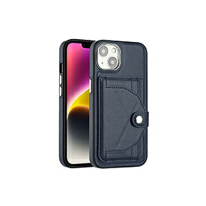 �A�b�v�� �A�C�t�H�� Apple iPhone 15 15 Plus 15 Pro 15 Pro Max�P�[�X TPU&PU���U�[ �w�ʃJ�o�[ 2�w�\�� �J�[�h���[ �X�^���h�@�\ CASE �����₷�� �Ռ��h�~ �����h�~ �y�� �֗� ���p �l�C �����������ӂ� 