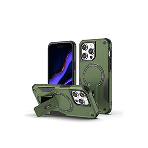 �A�b�v�� �A�C�t�H�� Apple iPhone 15 15 Plus 15 Pro 15 Pro Max�P�[�X TPU&PC �w�ʃJ�o�[ 2�d�\�� �u���P�b�g�t�� �X�^���h�@�\�t�� �����₷�� �֗� ���p CASE �y�� �Ռ��h�~ �����h�~ �J�b�R���� �J���t