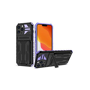 �A�b�v�� �A�C�t�H�� Apple iPhone 15 15 Plus 15 Pro 15 Pro Max�P�[�X TPU&PC �w�ʃJ�o�[ 2�d�\�� �J�[�h���[ �u���P�b�g�t�� �X�^���h�@�\�t�� �����₷�� �֗� ���p CASE �y�� �Ռ��h�~ �����h�~ �J�b�R
