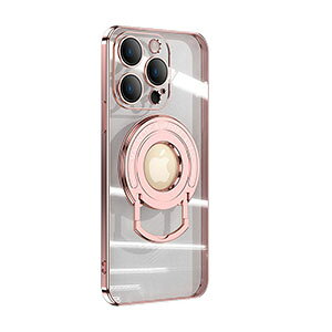 �A�b�v�� �A�C�t�H�� Apple iPhone 15 15 Plus 15 Pro 15 Pro Max �P�[�X �J�o�[ TPU �w�ʃJ�o�[ CASE �����₷�� �y�� �Ռ��h�~ �����O�u���P�b�g�t�� �X�^���h�@�\�t�� �����h�~ �N���A ���� �u�₩ �Y��