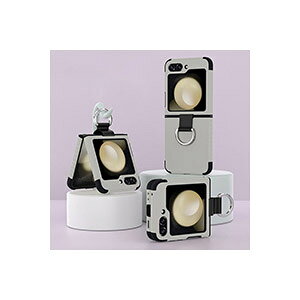 TX MNV[ Samsung Galaxy Z Flip5 5G P[X ܂肽݌^AndroidX}zANZT[ TPU&PC vX`bN O wh~ y ɔ G蔲Q CASE ϏՌ y ₷ Sʕی 