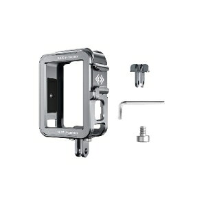 GoPro Hero12 Hero11 Black Hero10 Black Hero9 Black �S�[�v���q�[���[12�p �t���[���P�[�W�P�[�X �A���~�j�E�� Hero12 Vlog �P�[�X GoPro�p�A�N�Z�T���[ �Œ�B�e �ȒP�ݒu ��������R �l�C ���p �֗��O�b�Y �I
