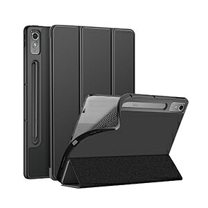 Lenovo Tab P12 ���m�{ �^�u P12 �P�[�X �ϏՌ� �J�o�[ 12.7�C���` �^�u���b�g�ی� TPU��PU���U�[�f�� �X�^���h�@�\ �I�[�g�X���[�v �X�^�C���X���[/�[�d�Ή� �����₷�� ����h�~ �������� �������