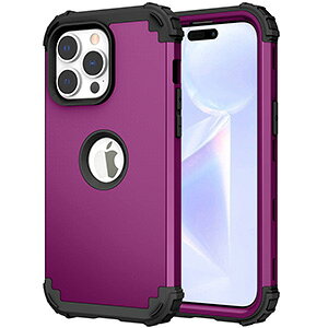 �A�b�v�� �A�C�t�H�� Apple iPhone 15 15 Plus 15 Pro 15 Pro Max �P�[�X �ϏՌ� �J�o�[ ����ق��肩���� �Ռ��ɋ��� �V���R��&PC 2�d�\�� �c�[�g�[���J���[ �Ռ��h�~ �������� ������� ���p �l�C iPhone