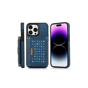 �A�b�v�� �A�C�t�H�� Apple iPhone 15 15 Plus 15 Pro 15 Pro Max �P�[�X �J�o�[ TPU&PU���U�[ �w�ʃJ�o�[ CASE �X�^���h�@�\ �J�[�h���[ �X�g���b�v�t�� �V�����_�[�X�g���b�v �ϏՌ��J�o�[ ������� iPhone15