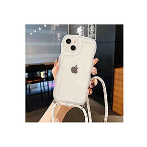 Apple iPhone 15 iPhone 15 Plus 15 Pro 15 Pro Max �P�[�X �J�o�[ TPU �N���A ���� �w�ʃJ�o�[ ���킢�� �A�b�v�� CASE �����₷�� �X�g���b�v�t�� ���� �g�d�l �V�����_�[ �Ռ��h�~ �����h�~ �Y��� ���� 