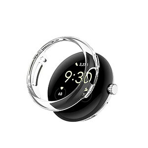 Google Pixel Watch 2 ケース ウェアラブル端末・スマートウォッチ PC素材 カバー マルチカラー クリア シンプルで ハードカバー CASE 落下衝撃 傷防止 便利 軽量 人気 グーグル ピクセル ウォッチ 2