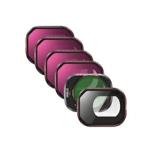 DJI Mini 4 Pro�p 6�� �t�B���^�[�L�b�g CPL�t�B���^�[+ND8 16 32 64 MCUV �����t�B���^�[ HD���w�K���X ���w�R�[�e�B���O �A���~�����t���[�� DJI�p�A�N�Z�T���[ �ȒP�ݒu �l�C ���p �֗��O�b�Y �B�e POV