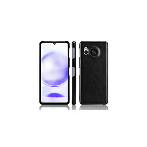 AQUOS sense8 SH-54D/SHG11 ケース 耐衝撃 カバー プラスチック製 PC素材 背面PUレザーカバー 軽量 持ちやすい ハードカバー 人気 スマホ シャープ アクオス センス8 保護 ケース 背面カバー 強化ガラ