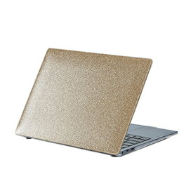 Microsoft Surface Laptop Go 3 ケース 12.4 インチ ノートパソコン ハードケース/カバー ポリカーボネート素材 キラキラグリッター調 耐衝撃 プラスチックとPUレザー素材を使用しております 本体しっかり保護 便利 実用 人気 おしゃれ 便利性の高い ノートPC スリムケース