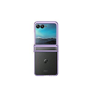 Motorola razr 40 Ultra �N���A �P�[�X �܂肽���݌^ ����ق��肩���� PC �v���X�`�b�N�� ���b�L�d�グ �X�}�z�ی�P�[�X CASE ������ �ϏՌ� �y�� �����₷�� ���p �������� ������� �S�ʕی� ��