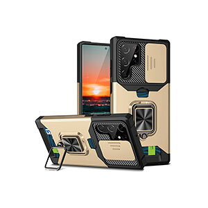 �T���X�� �M�����N�V�[ Samsung Galaxy S24 S24+ �P�[�X �J�o�[ TPU&PC �^�t�Ŋ�� �l���ϏՌ� �����h�~ �w��h�~ ��G�蔲�Q �X�^���h�@�\ �J�[�h���[ �J���������Y�ی� �����O�u���P�b�g�t�� �֗�