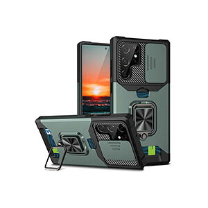 �T���X�� �M�����N�V�[ Samsung Galaxy S24 S24+ �P�[�X �J�o�[ TPU&PC �^�t�Ŋ�� �l���ϏՌ� �����h�~ �w��h�~ ��G�蔲�Q �X�^���h�@�\ �J�[�h���[ �J���������Y�ی� �����O�u���P�b�g�t�� �֗�