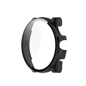 Ticwatch Pro 5 ケース ウェアラブル端末・スマートウォッチ PC素材+強化ガラス フルカバー 液晶保護 マルチカラー クリア シンプルで ハードカバー TicWatch プロ5 CASE 落下衝撃 傷防止 便利 軽量