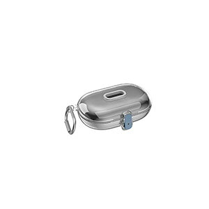TOZO Open Buds ケース 透明 PC素材 イヤホン・ヘッドホン アクセサリー クリア カバー CASE 耐衝撃 落下防止 独特なスイッチ 安全なロック設計 収納 保護 ハードケース 便利 実用 カバーを装着し