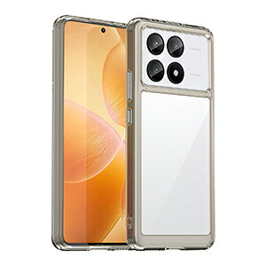 Poco X6 Pro �P�[�X �ϏՌ� �J�o�[ �^�t�Ŋ�� 2�d�\�� TPU+�A�N���� ���� �w�ʃJ�o�[ �Ռ��z�� �����h�~ ������� �J�b�R���� �l�C �Ռ��ɋ��� �V���I�~ ���� Xiaomi Poco X6 �v�� �w�ʃJ�o�[ �N���A 