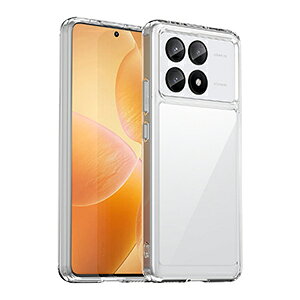 Poco X6 Pro �P�[�X �ϏՌ� �J�o�[ �^�t�Ŋ�� 2�d�\�� TPU+�A�N���� ���� �w�ʃJ�o�[ �Ռ��z�� �����h�~ ������� �J�b�R���� �l�C �Ռ��ɋ��� �V���I�~ ���� Xiaomi Poco X6 �v�� �w�ʃJ�o�[ �N���A 