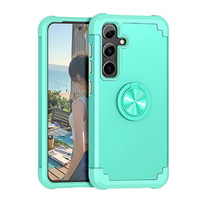Samsung Galaxy S24 Galaxy S24+ �P�[�X �ϏՌ� �J�o�[ �����O�u���P�b�g�t�� ����ق��肩���� CASE TPU&PC 2�d�\�� �Ռ��ɋ��� �Ռ��h�~ �֗� ���p �l�C �������� ������� �X�^���h�@�\ �M�����N�V�[