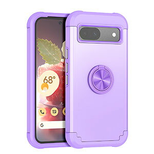Google Pixel 8a ケース 耐衝撃 カバー グーグル ピクセル 8a ケース リング付き リングを指に通すことで落下防止 傷やほこりから守る 衝撃に強い TPU&PC 2重構造 スタンド機能 おすすめ おしゃれ