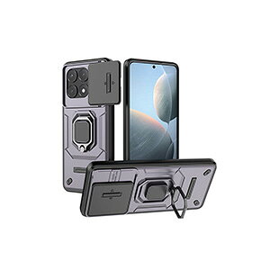 �V���I�~ Xiaomi Poco X6 PRO�P�[�X �J�o�[ �J���������Y�ی� �����O�u���P�b�g�t�� �X�^���h�@�\ CASE TPU+PC�f�� �Ռ��h�~ �����������ӂ� �����₷�� �Ռ��h�~ �J�b�R���� �֗� ���p �l�C �w��h