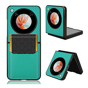 ZTE Nubia Flip 5G Libero Flip P[X ϏՌ Jo[ ܂肽݌^ ق肩 PC+PUU[ wʃU[ J[h[ X}zیP[X CASE  y ₷   kr