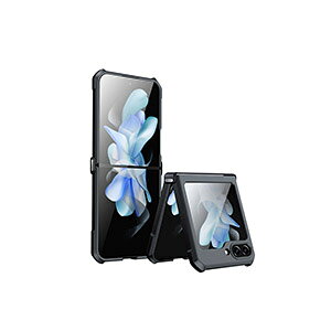 Samsung Galaxy Z Flip5 5G �P�[�X �܂肽���݌^ Android �X�}�z�A�N�Z�T���[ PC �v���X�`�b�N�� �l���̏Ռ��z���⋭ CASE �ϏՌ� �y�� �����₷�� ���킢�� �S�ʕی� ������� �J�b�R���� �Ռ��ɋ��� ��