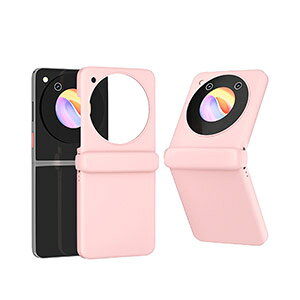 ZTE Libero Flip Nubia Flip 5G �P�[�X ����ق��肩���� �܂肽���݌^ �X�}�z�A�N�Z�T���[ PC �v���X�`�b�N�� CASE �X�}�z�ی�P�[�X ������ �ϏՌ� �y�� �����₷�� ���p ���킢�� �Ռ��ɋ��� ����
