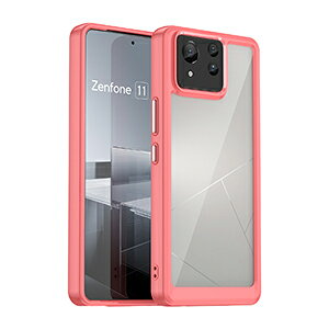 ASUS Zenfone 11 Ultra �P�[�X �ϏՌ� �J�o�[ �^�t�Ŋ�� 2�d�\�� TPU+�A�N���� ���� �Ռ��z�� �����h�~ ������� �J�b�R���� �l�C �Ռ��ɋ��� �G�C�X�[�X �A�X�[�X �[���t�H�� 11 �E���g�� �w�ʃJ�o